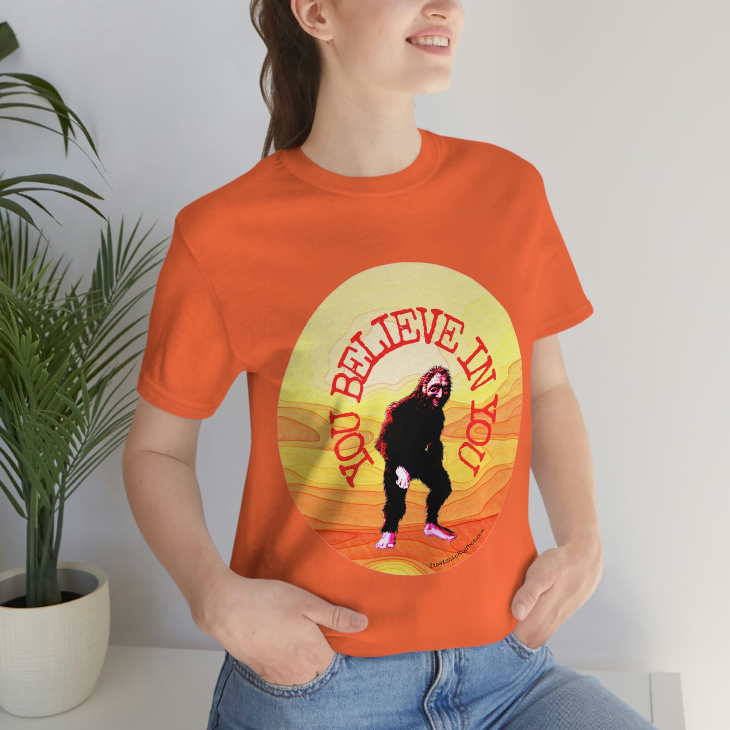 Bigfoot's Believe in You Unisex Jersey Tee