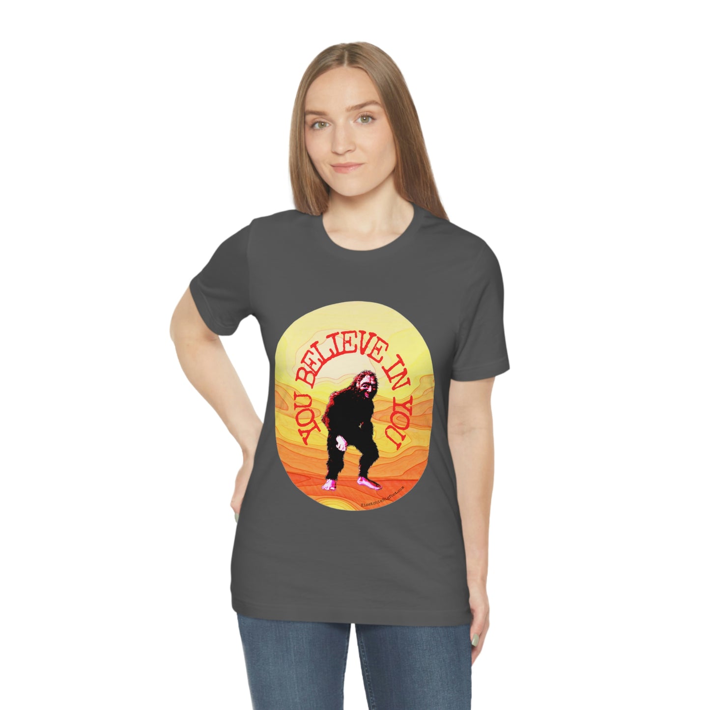 Bigfoot's Believe in You Unisex Jersey Tee