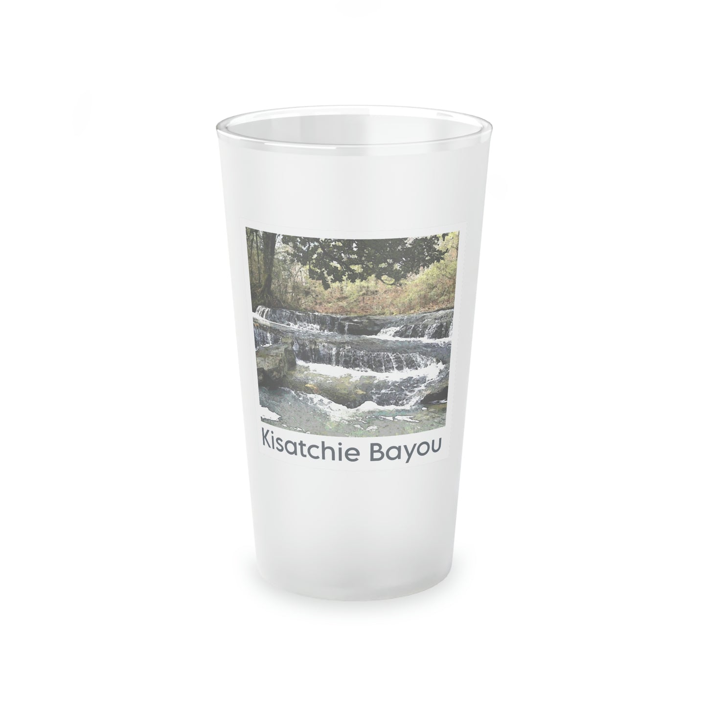 Kisatchie Bayou Frosted Pint Glass, 16oz