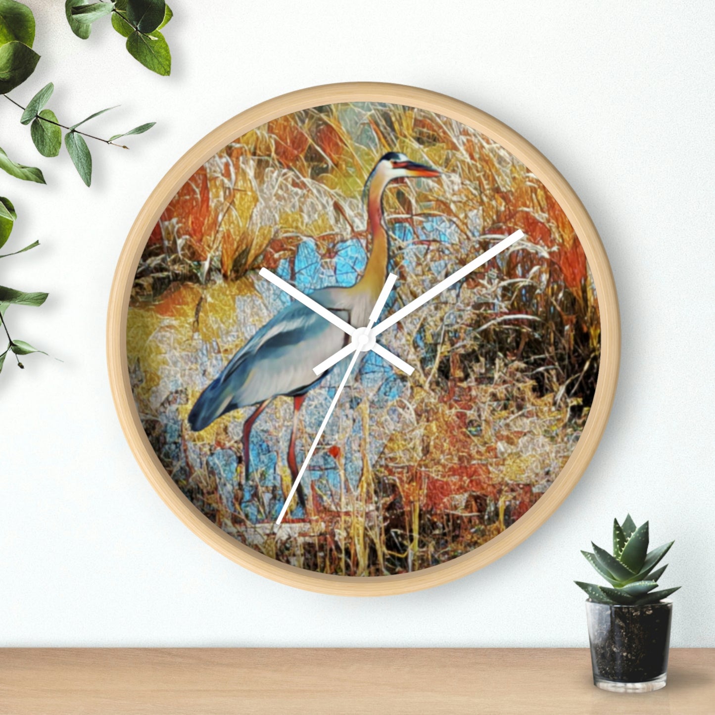 Great Blue Heron Clocks