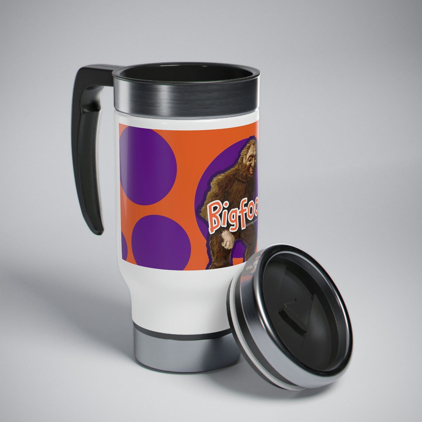 Stainless Steel Bigfoot Travel Mug