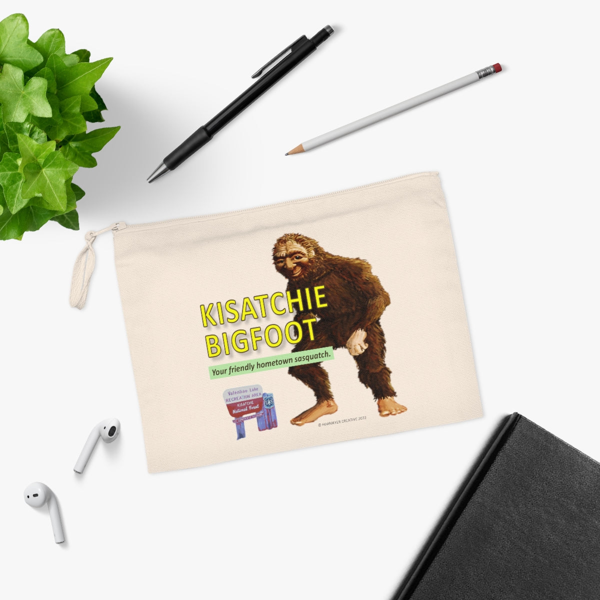 Kisatchie Bigfoot Pencil Case