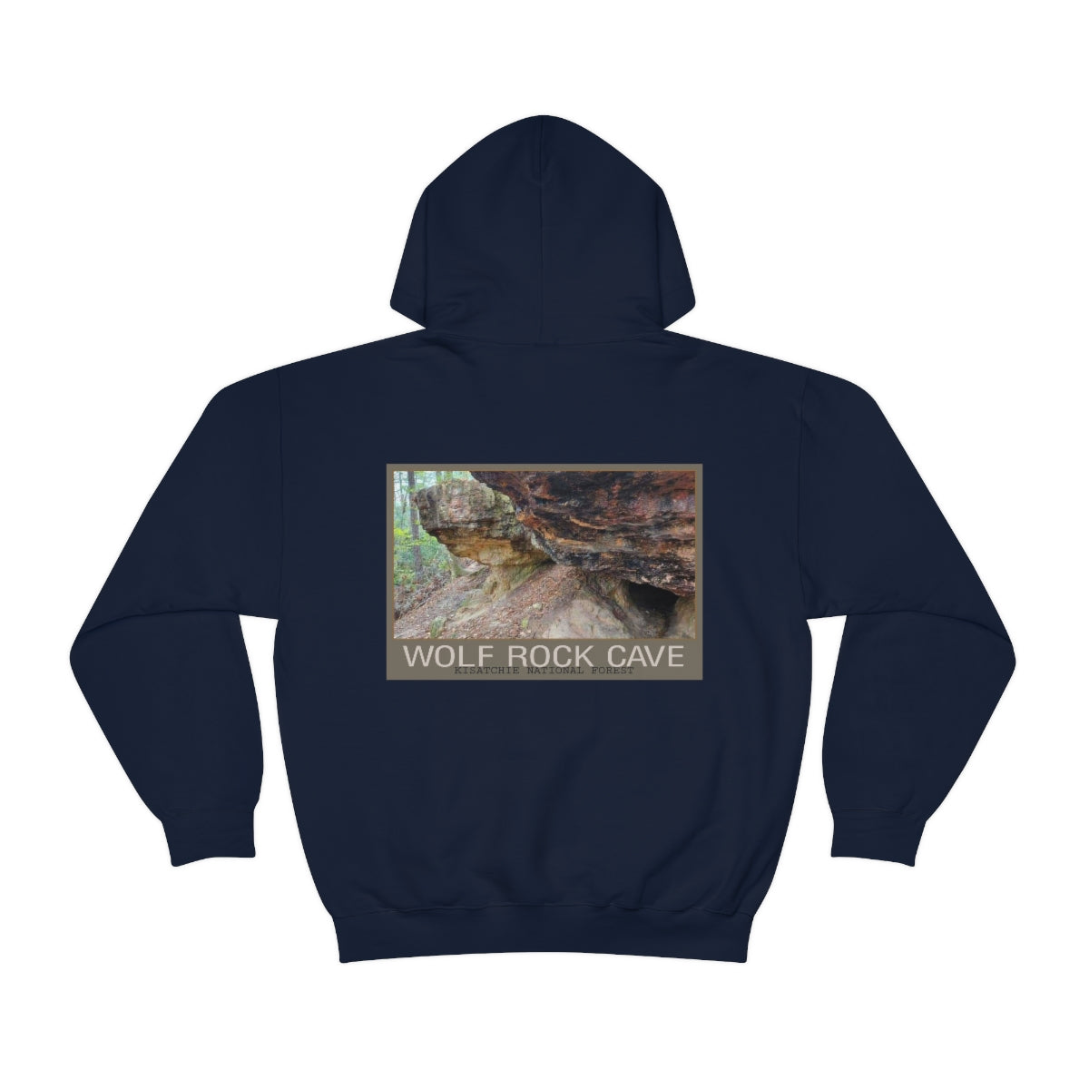 Unisex KNF Wolf Rock Cave Hoodie