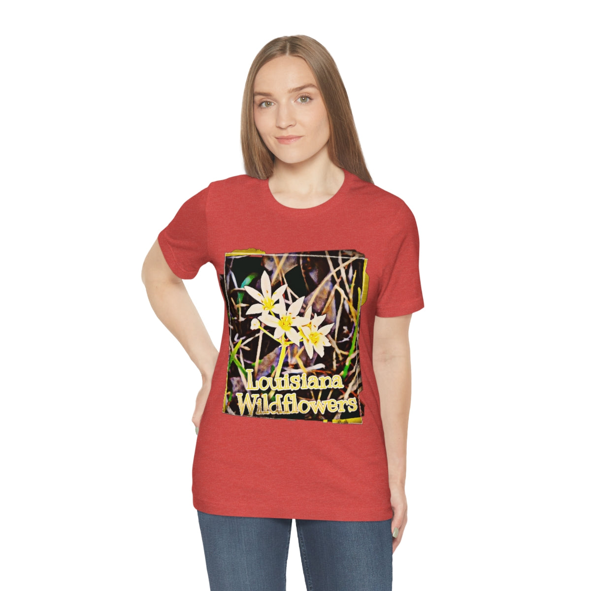 Louisiana Wildflowers Jersey Tee