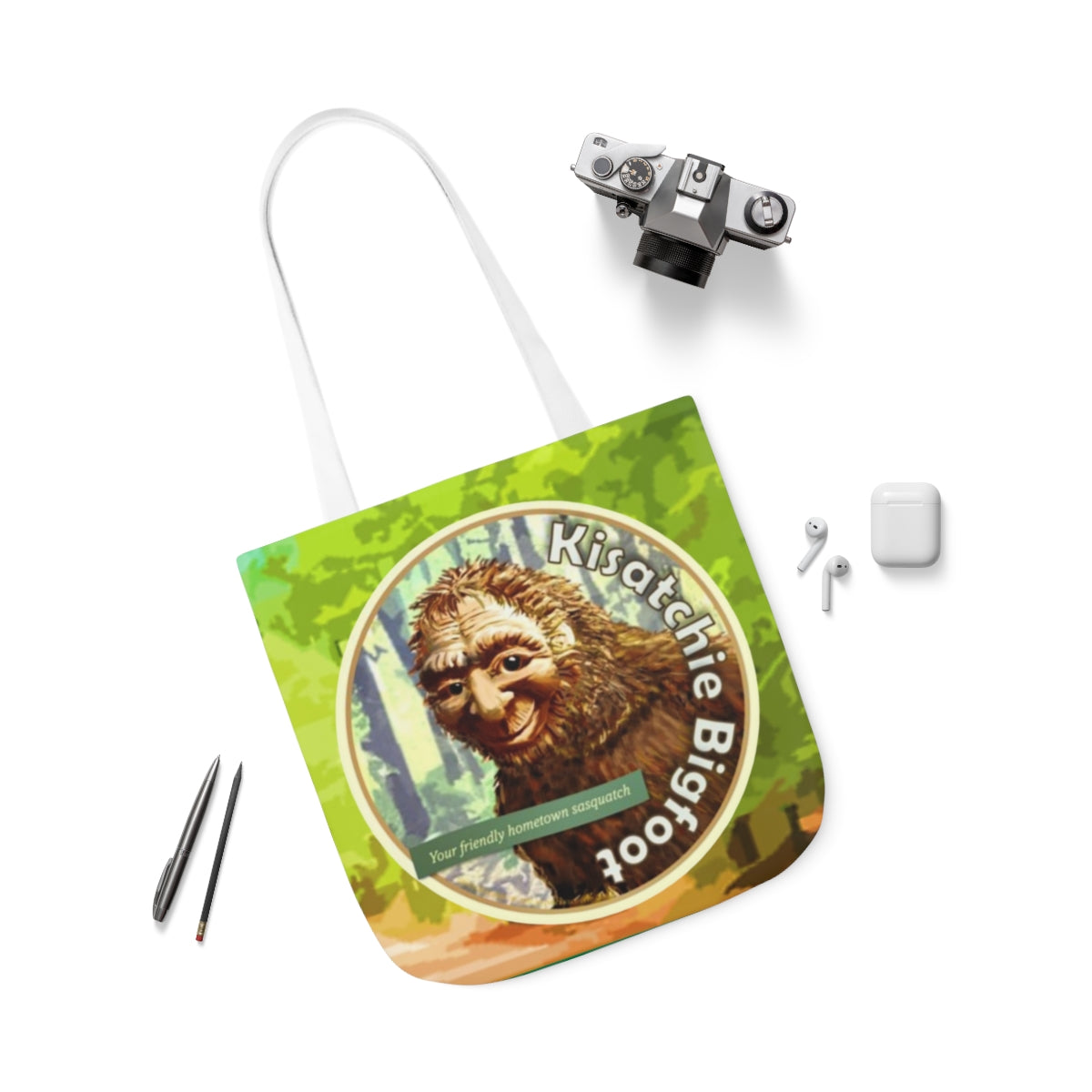 Canvas Kisatchie Bigfoot Tote Bag