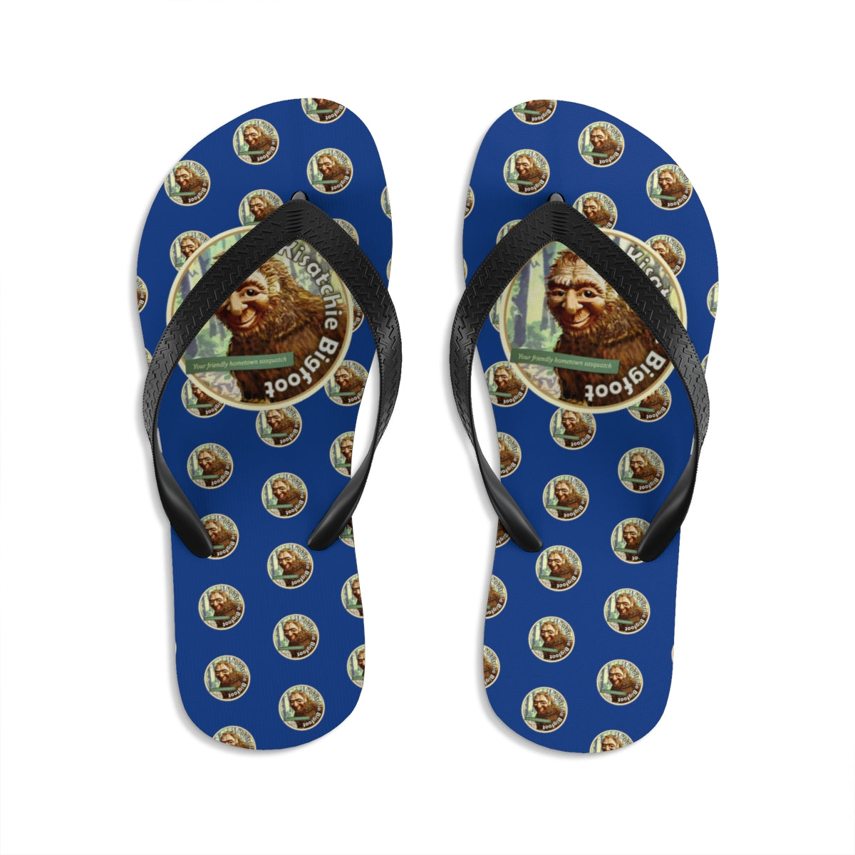 Rubber Sole Kisatchie Bigfoot Flip-Flops