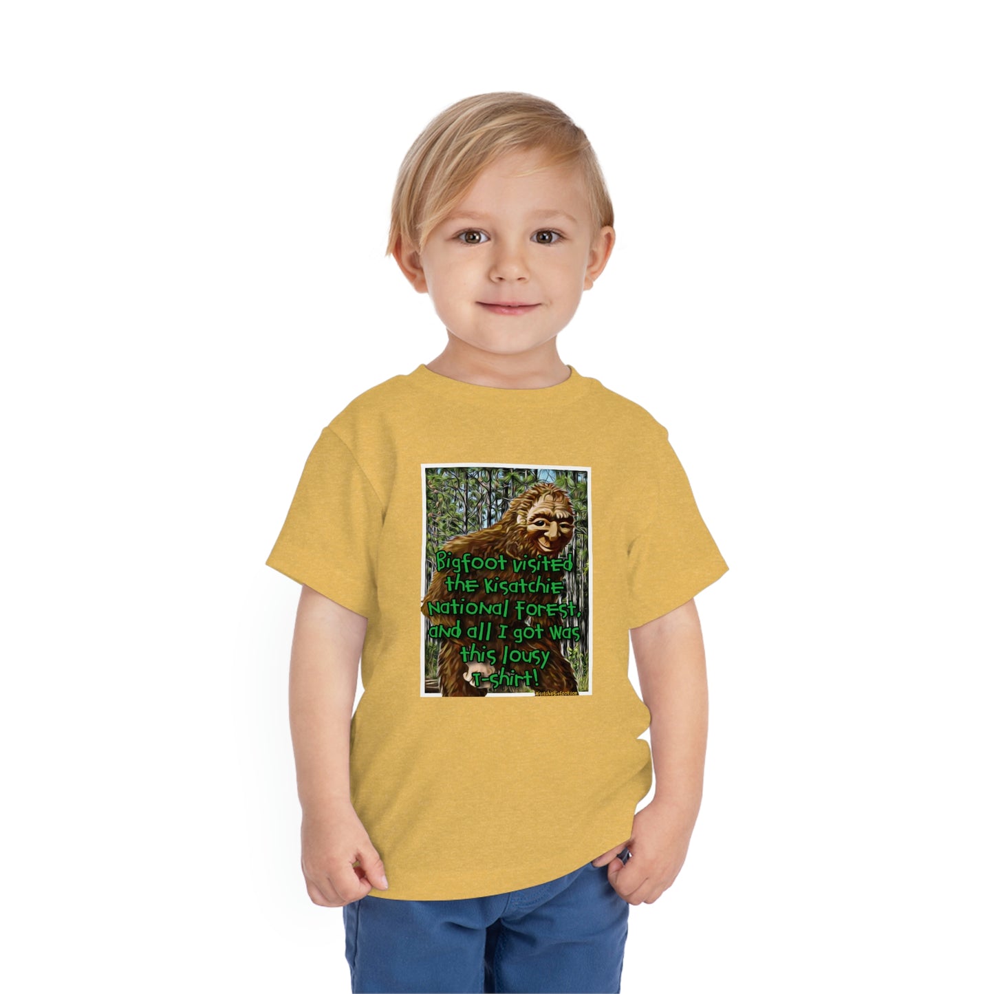 Toddler Kisatchie Bigfoot T-shirt