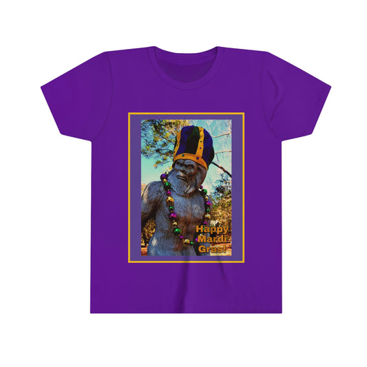 Bigfoot's Mardi Gras Kid's Tshirt