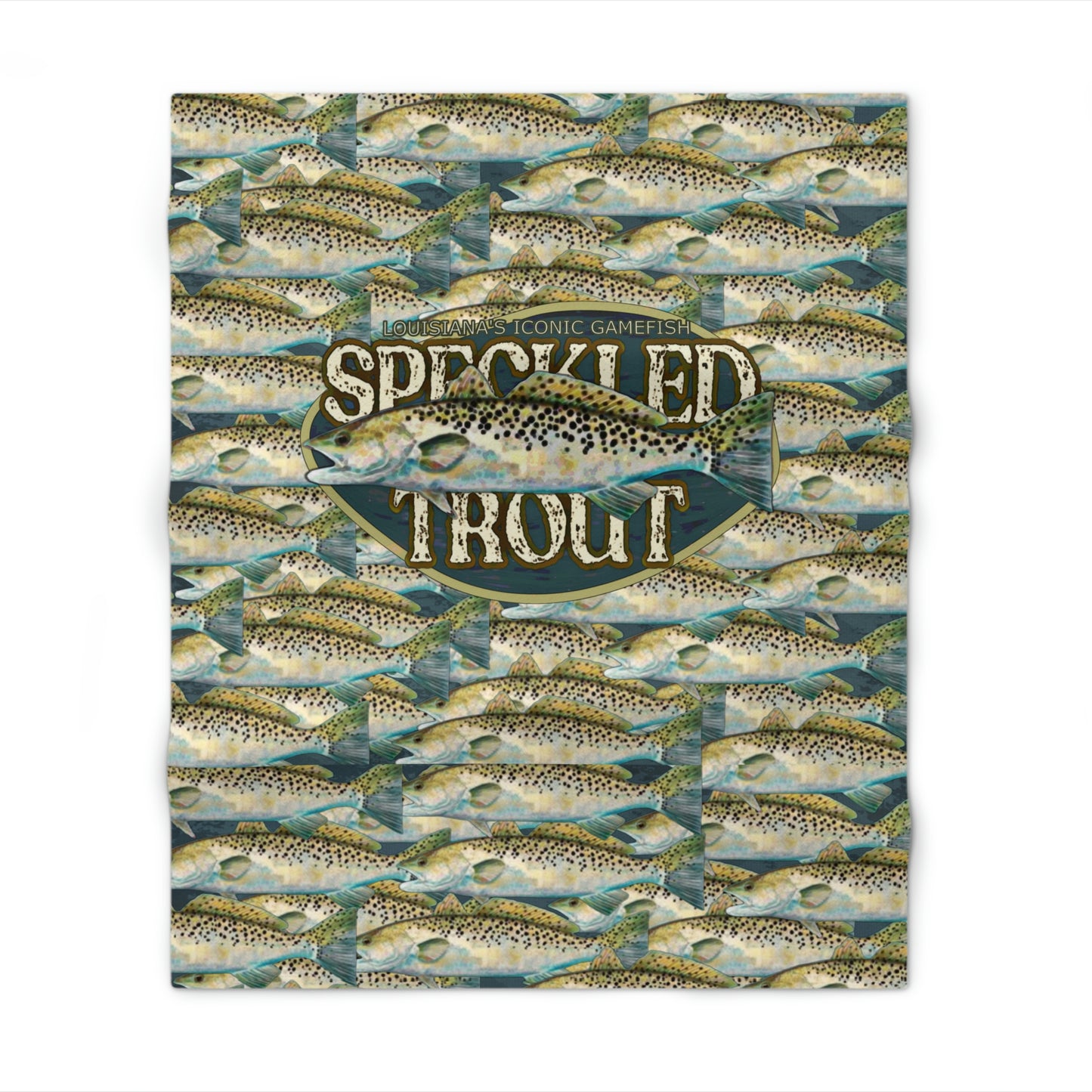 Speckled Trout Throw Blanket