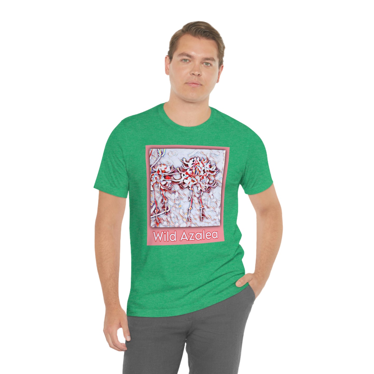 Unisex Kisatchie Wildflowers (Wild Azaleas) Jersey Tee