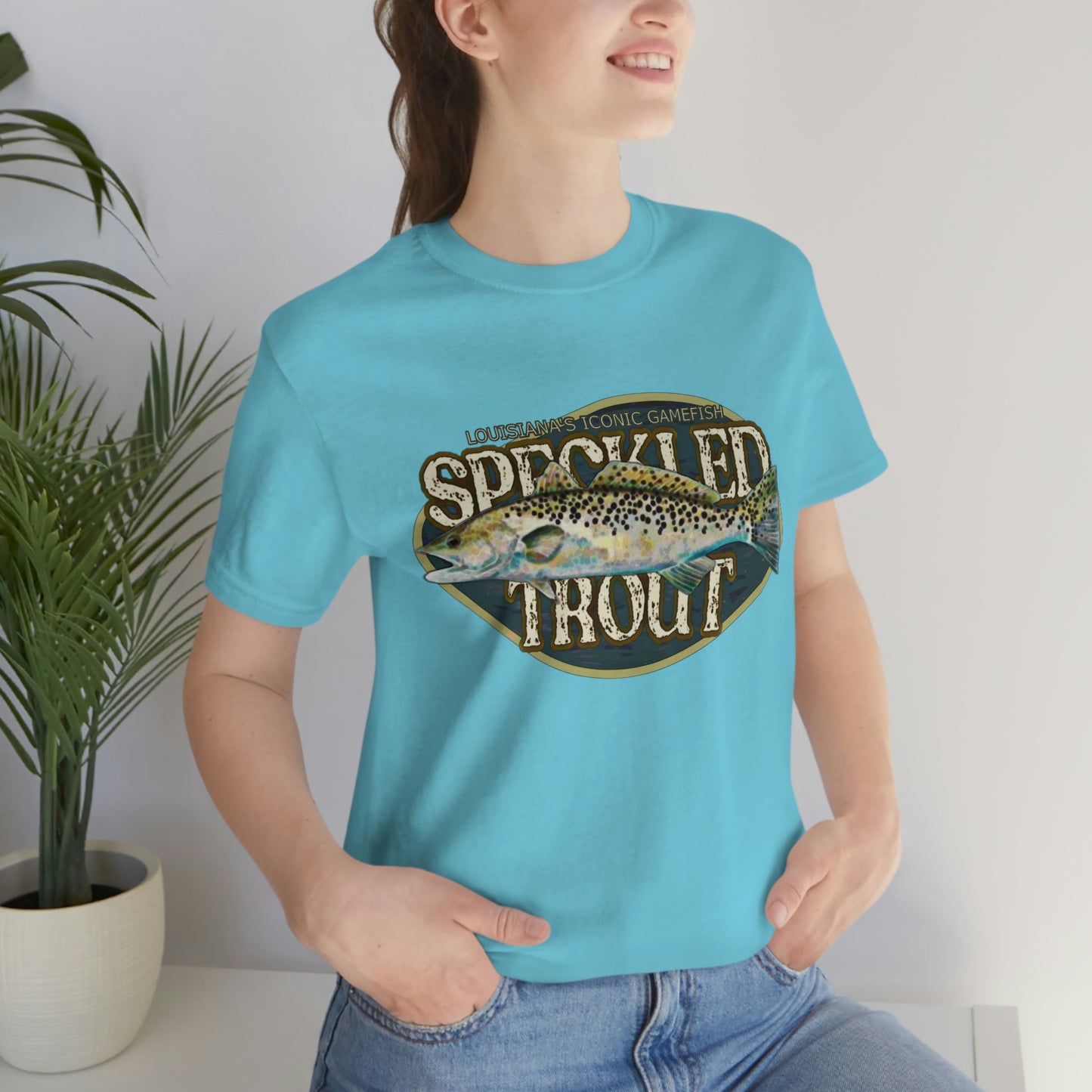 Unisex Speckled Trout Jersey Tee