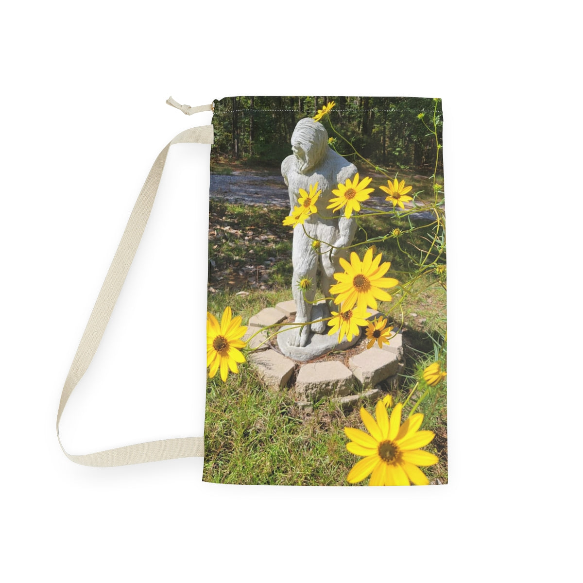 Garden Bigfoot Laundry Bag