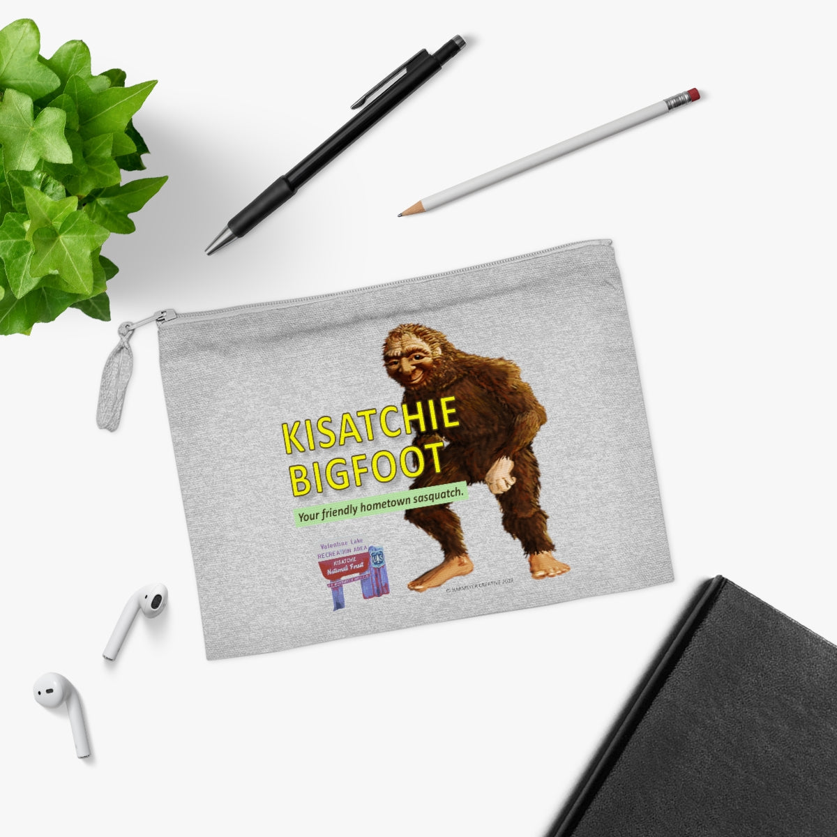 Kisatchie Bigfoot Pencil Case