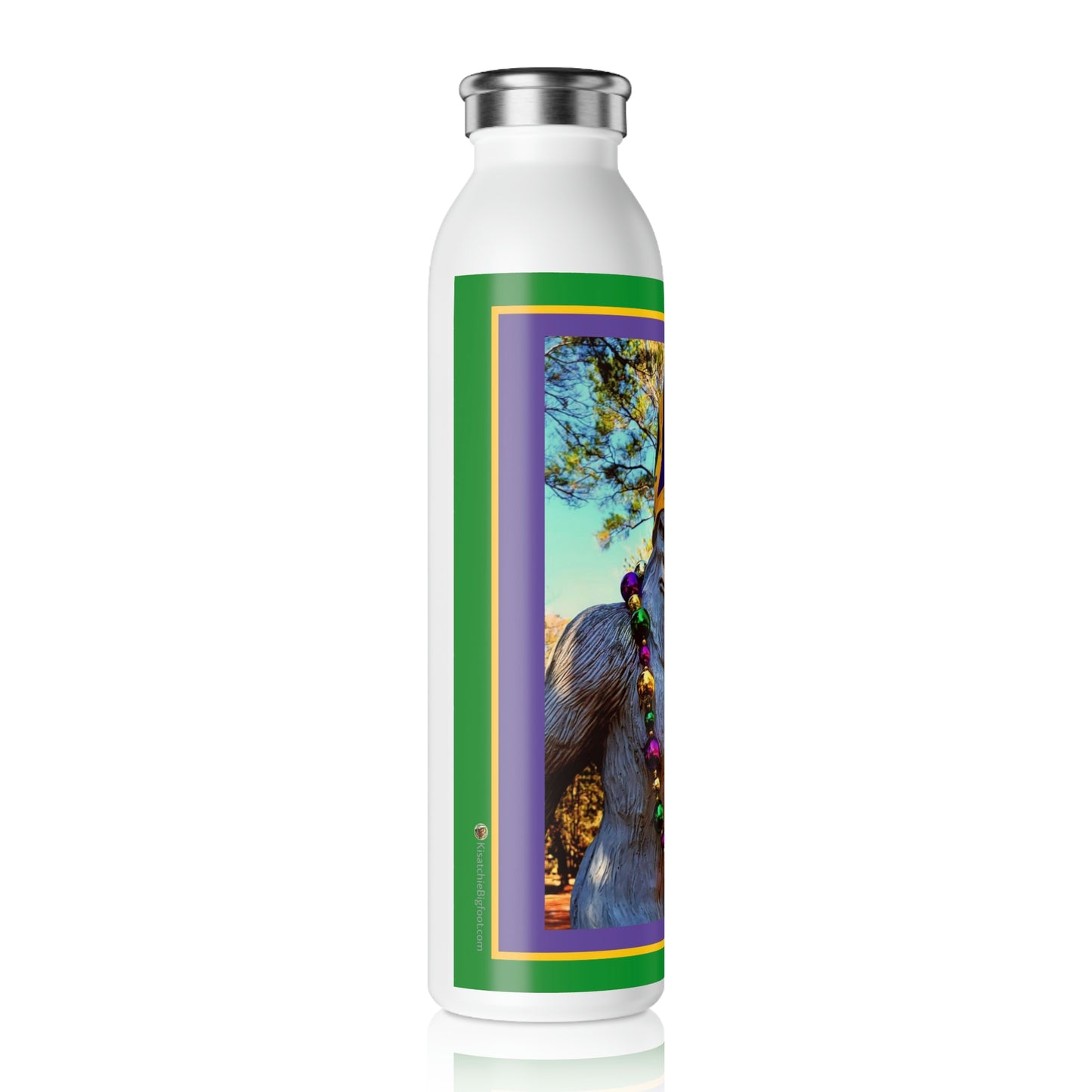 Mardi Gras with Bigfoot Water Bottle