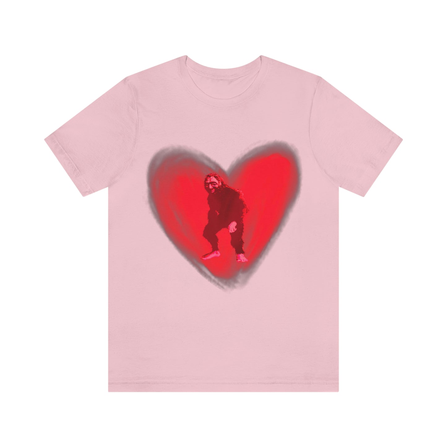 Unisex Bigfoot in My Heart Jersey Tee