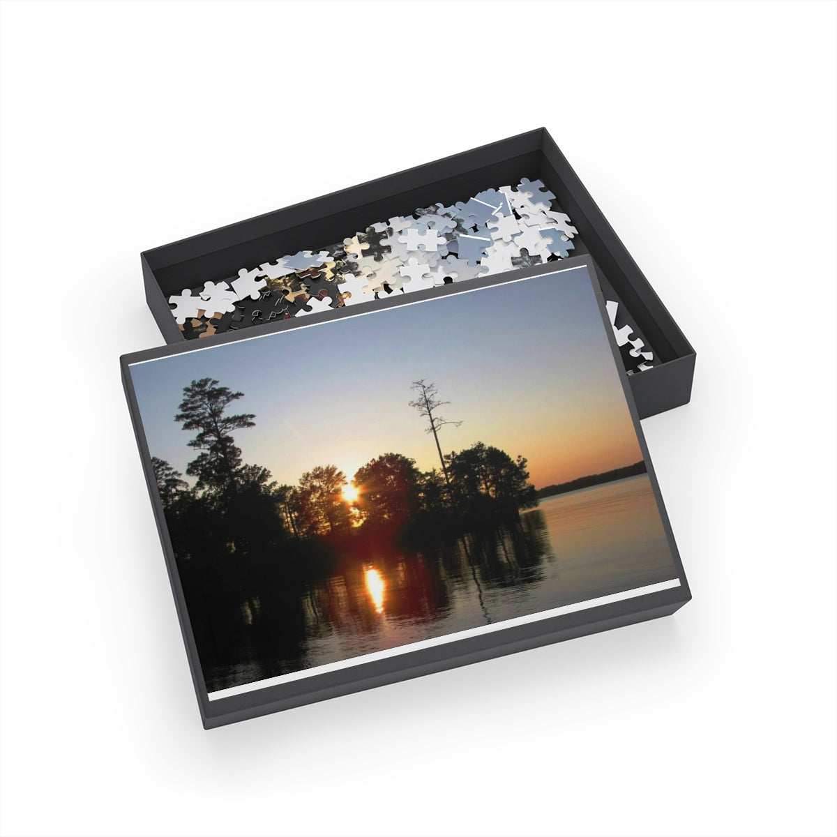 Kincaid Lake Sunset Puzzle (4 Sizes)