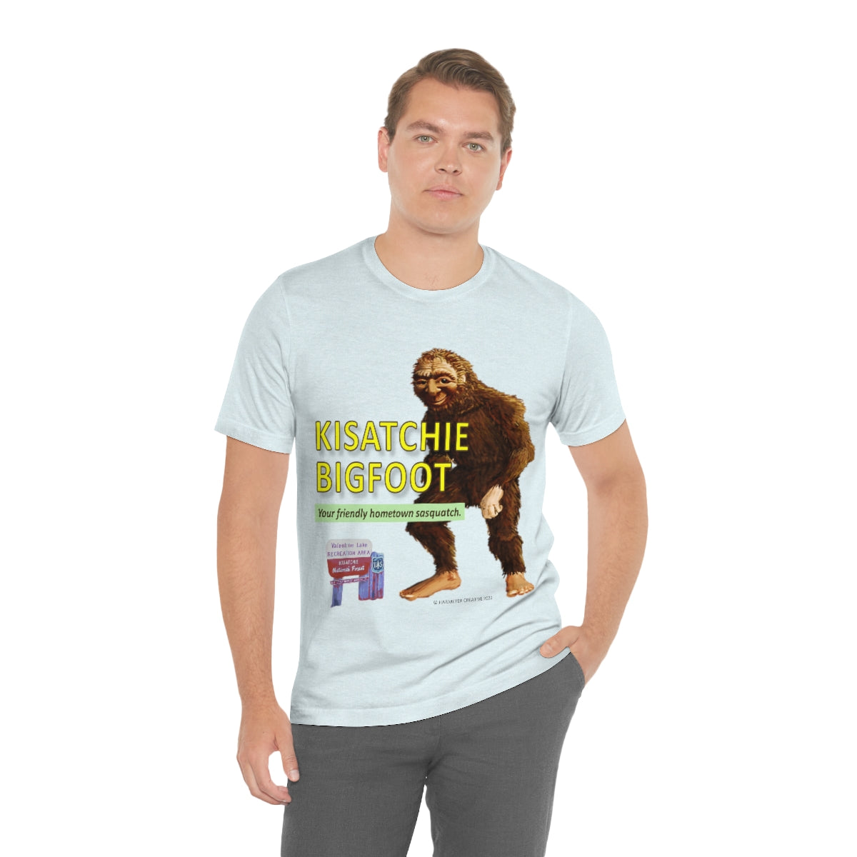 Unisex Kisatchie Bigfoot Jersey Tee