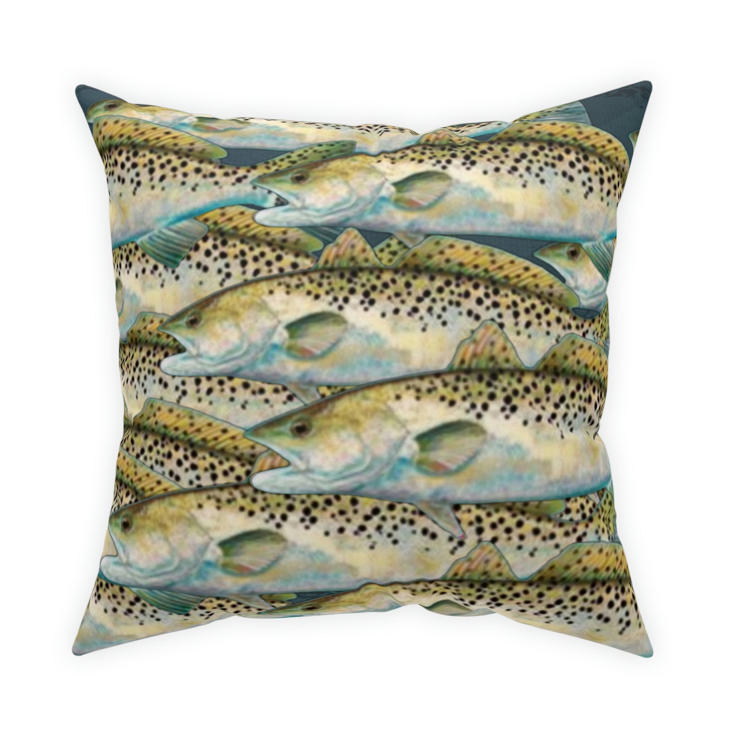 Speckled Trout Broadcloth Pillow