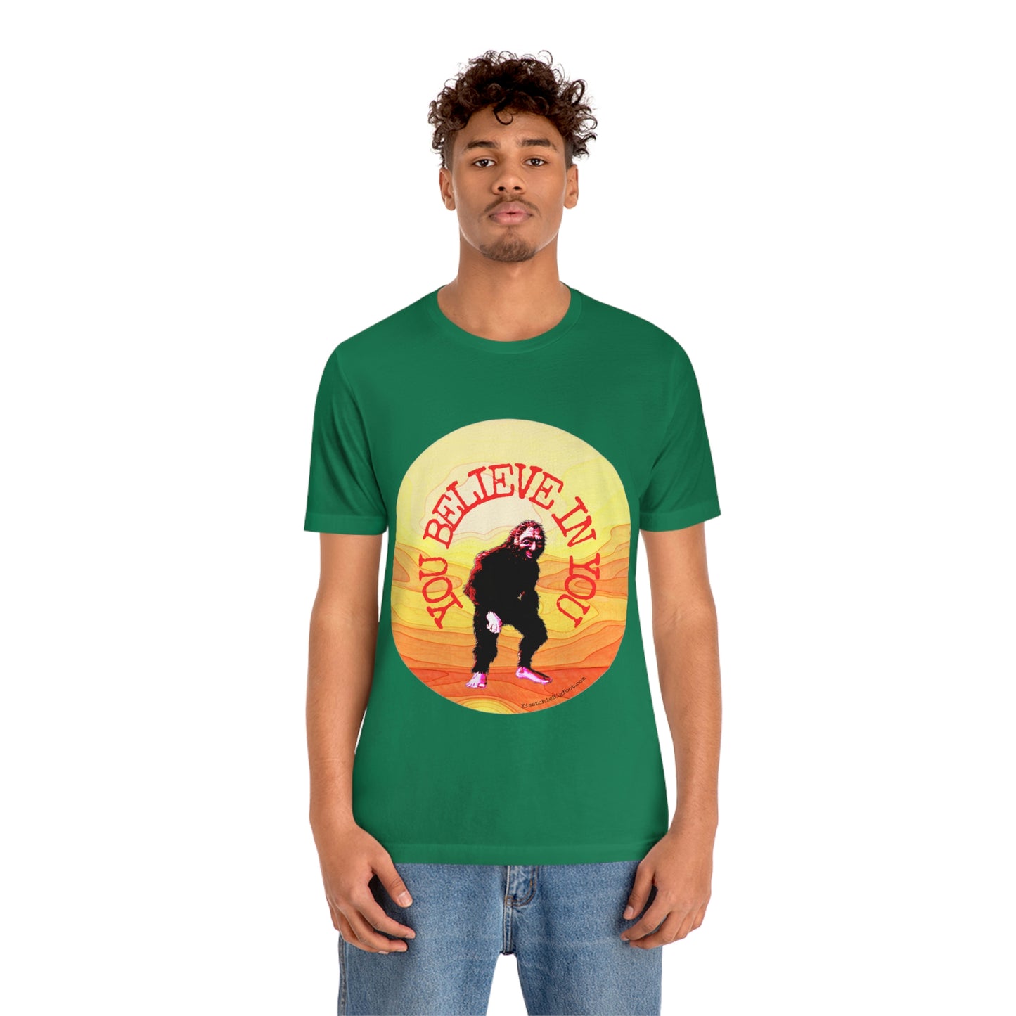 Bigfoot's Believe in You Unisex Jersey Tee