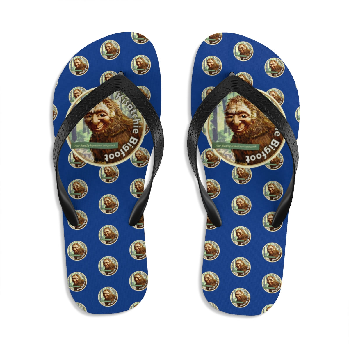 Rubber Sole Kisatchie Bigfoot Flip-Flops