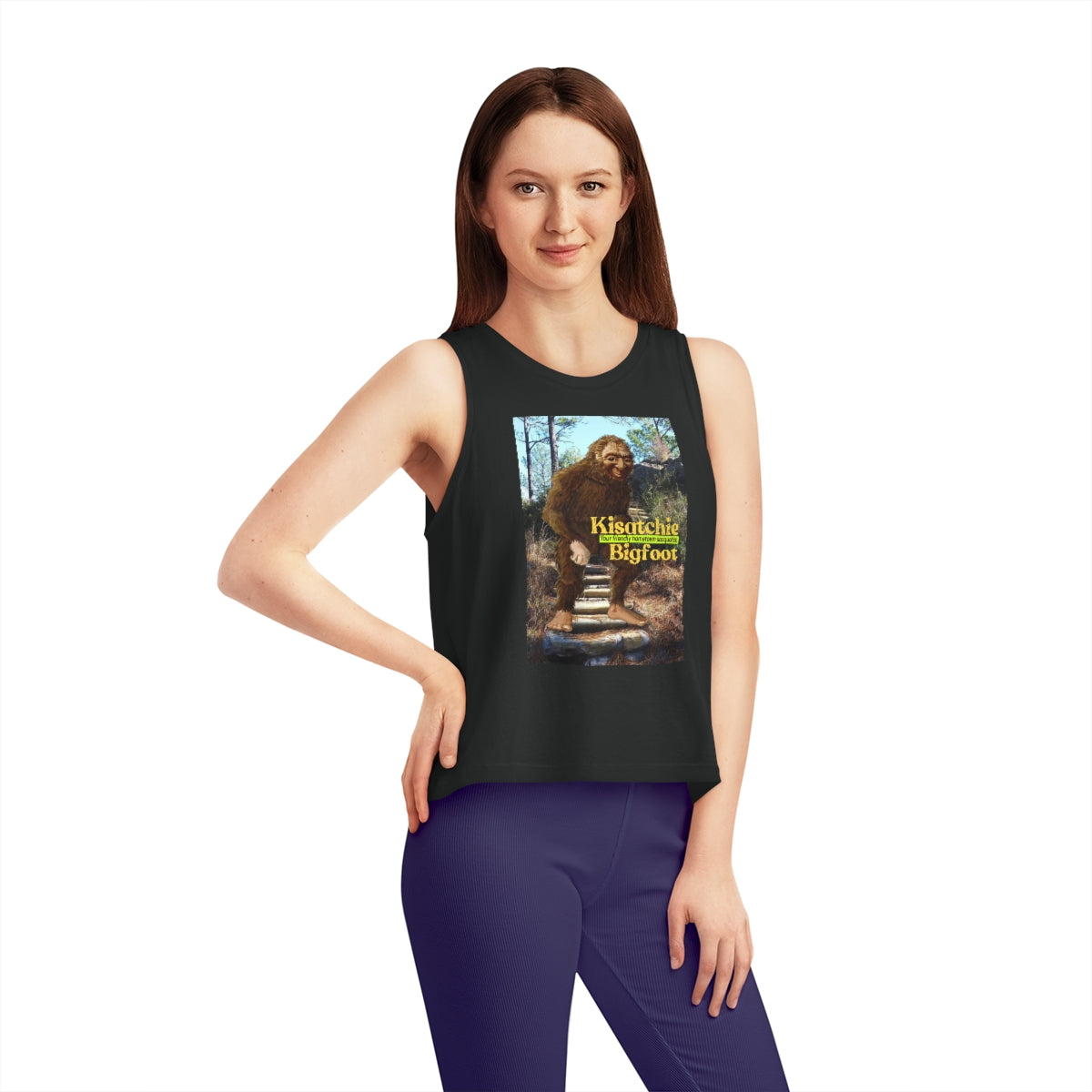 Women's Kisatchie Bigfoot Dancer Cropped Tank Top