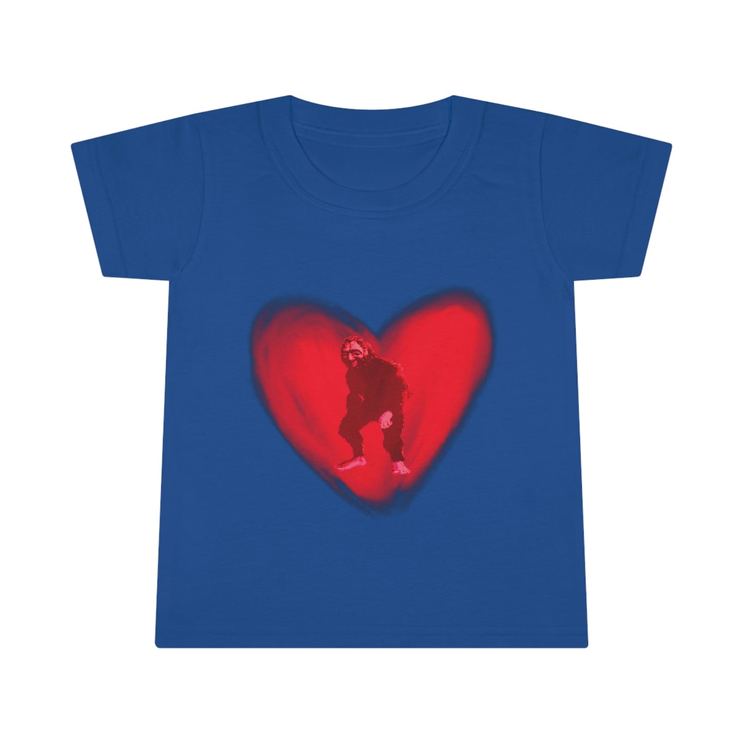 Toddler Bigfoot in My Heart T-shirt