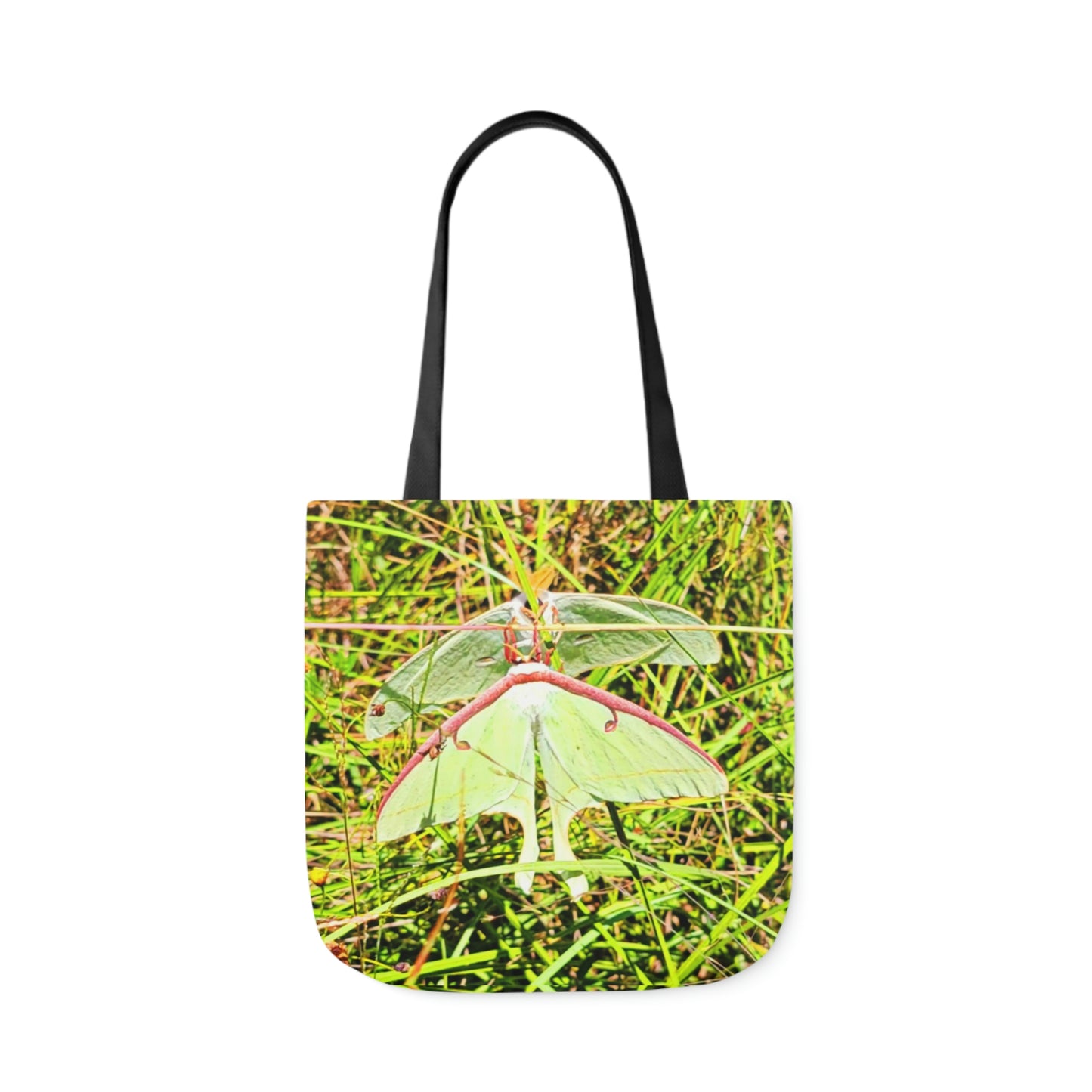 Luna Moths Polyester Canvas Tote Bag