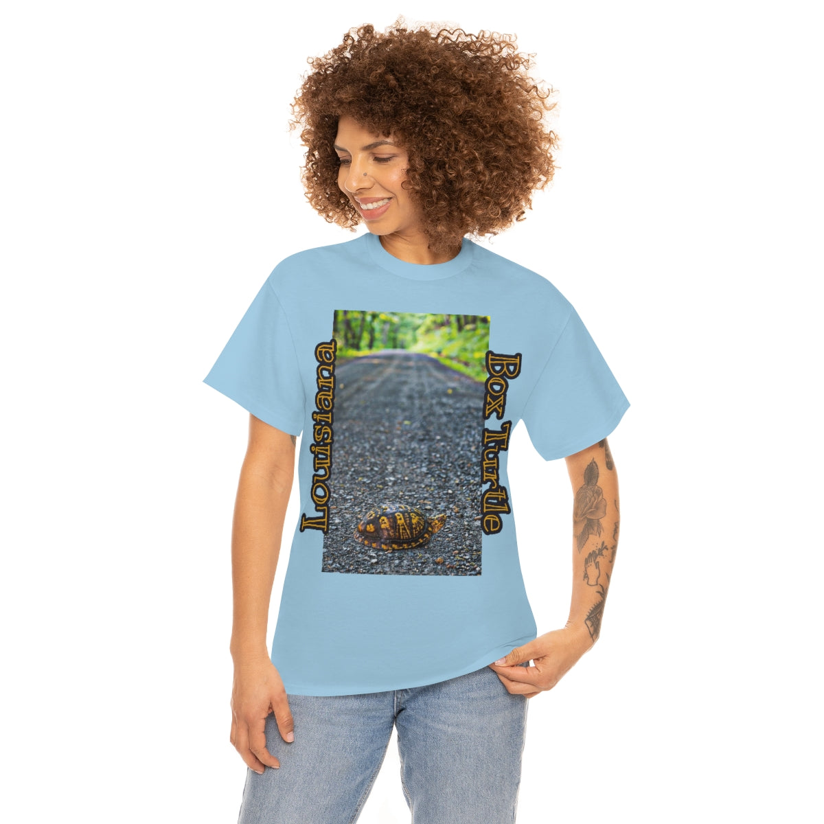 Unisex Louisiana Box Turtle Heavy Cotton Tee