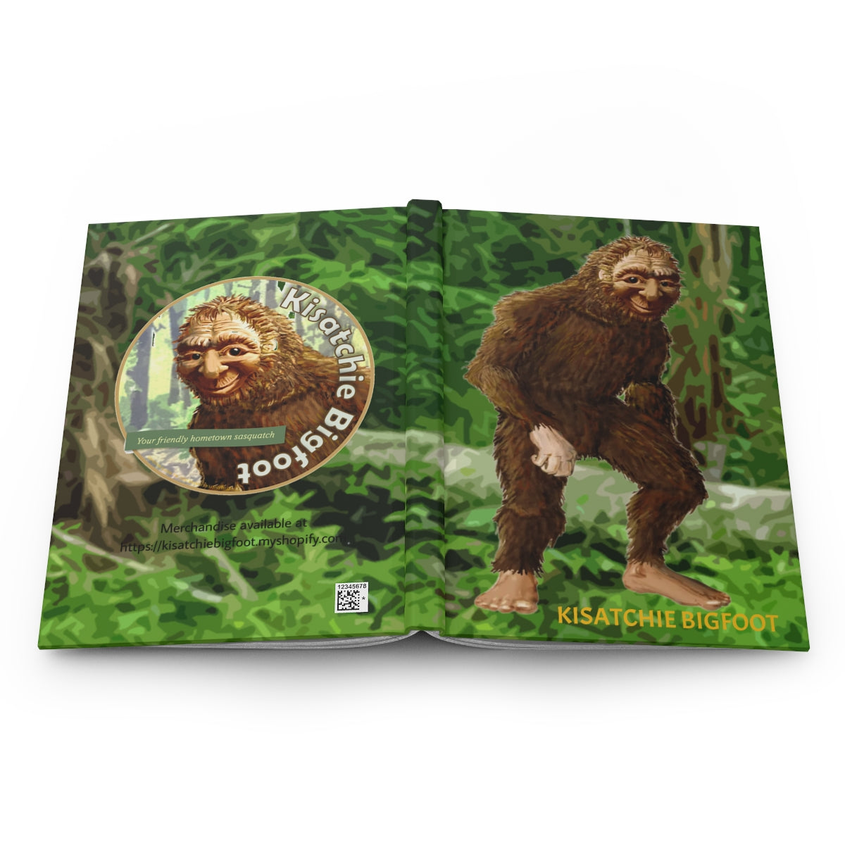 Hardcover Kisatchie Bigfoot Journal Matte