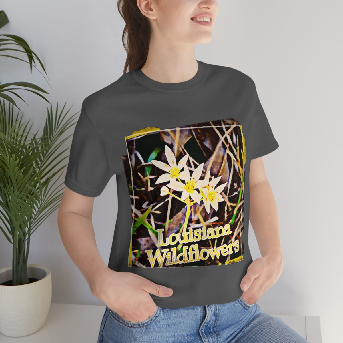 Louisiana Wildflowers Jersey Tee