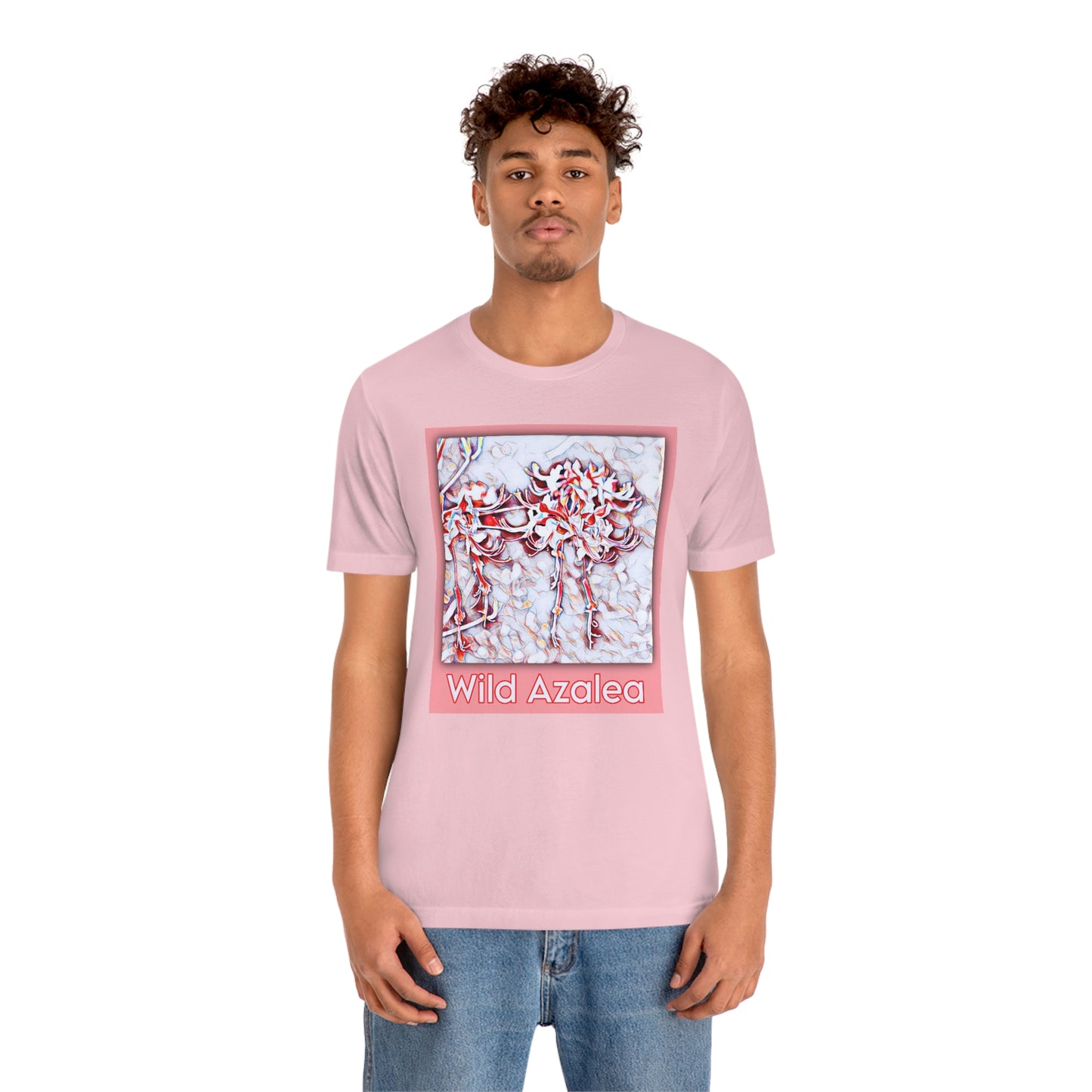 Unisex Kisatchie Wildflowers (Wild Azaleas) Jersey Tee