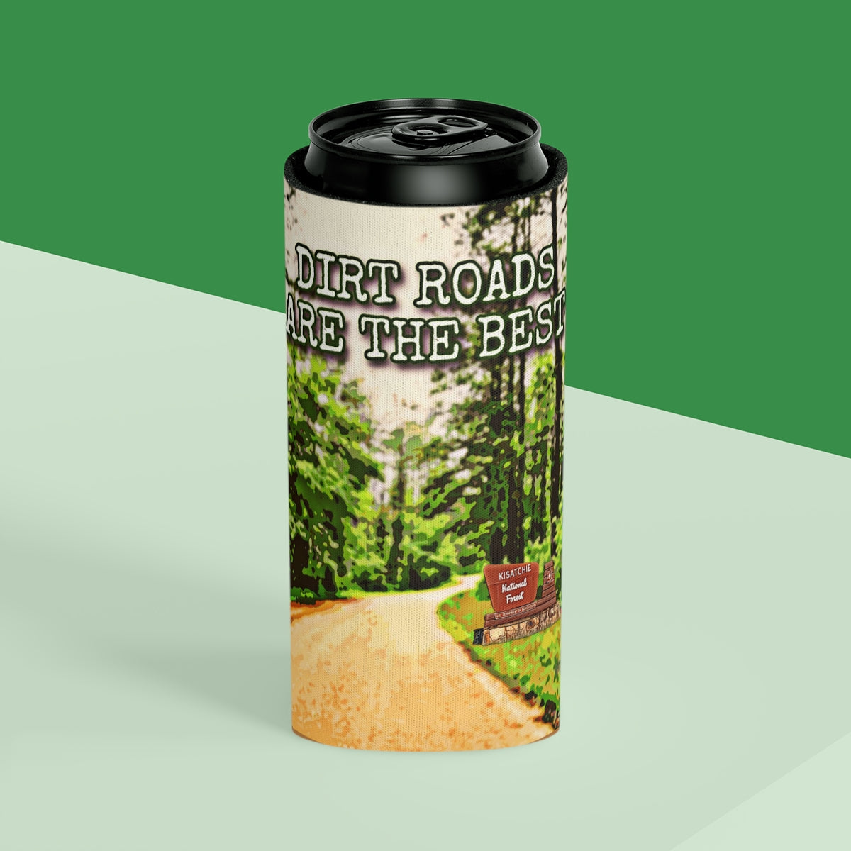 Dirt Roads Koozie