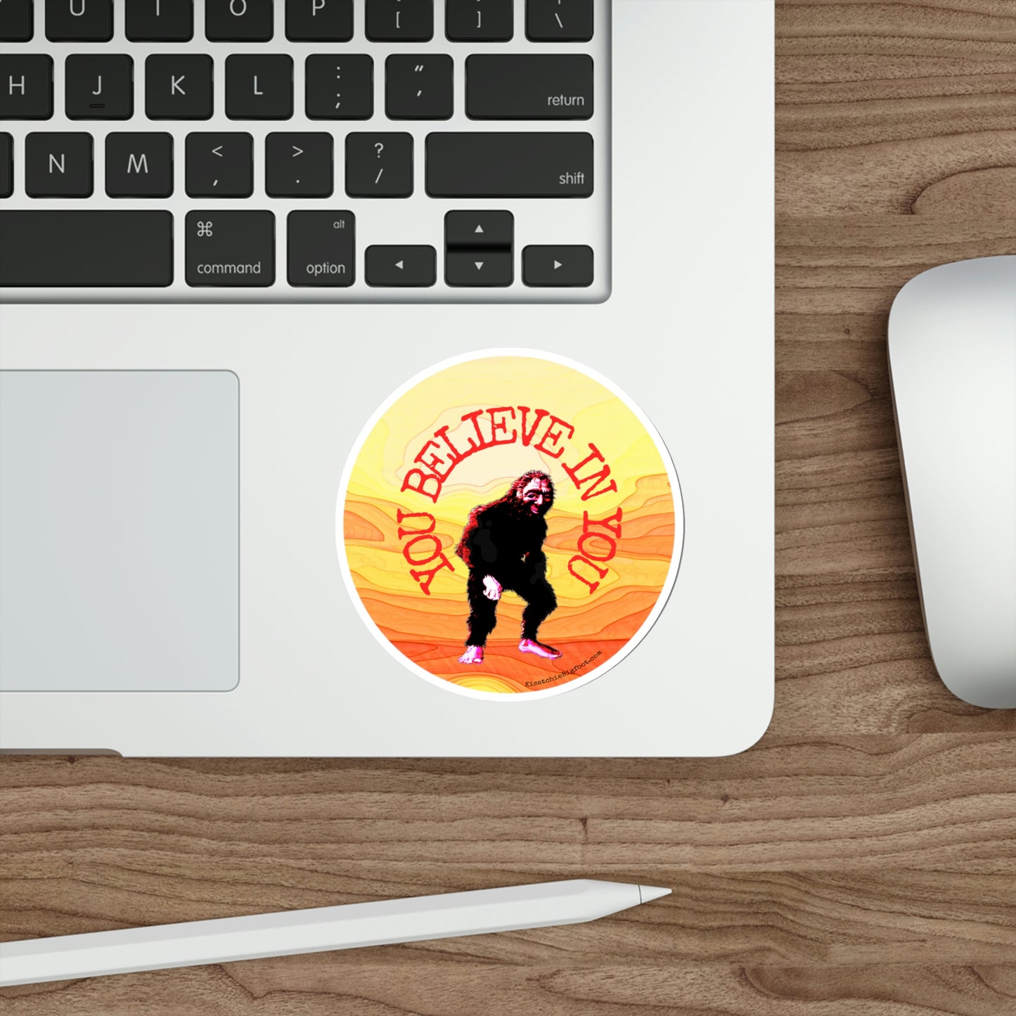 Bigfoot's Believe in You Die-Cut Stickers