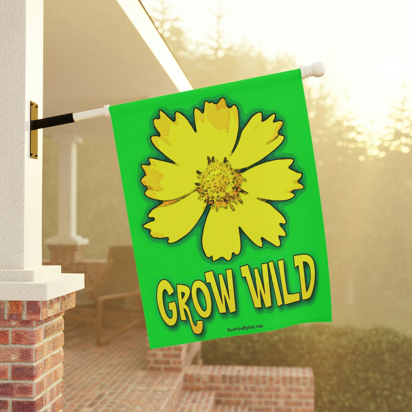 Grow Wild Garden & House Banner