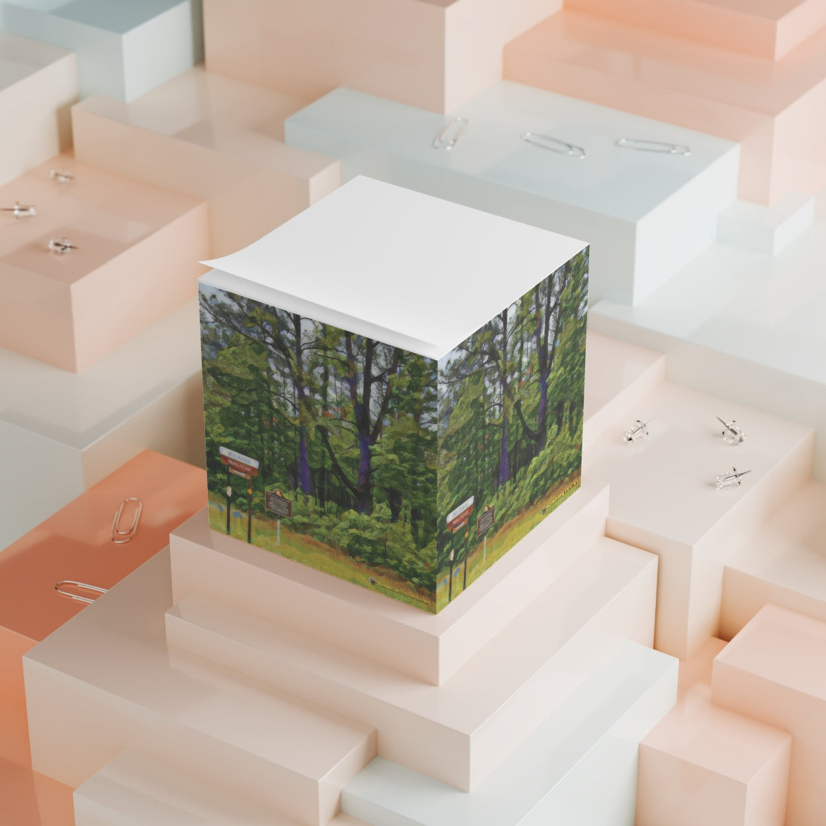 Wild Azalea Trailhead Note Cube