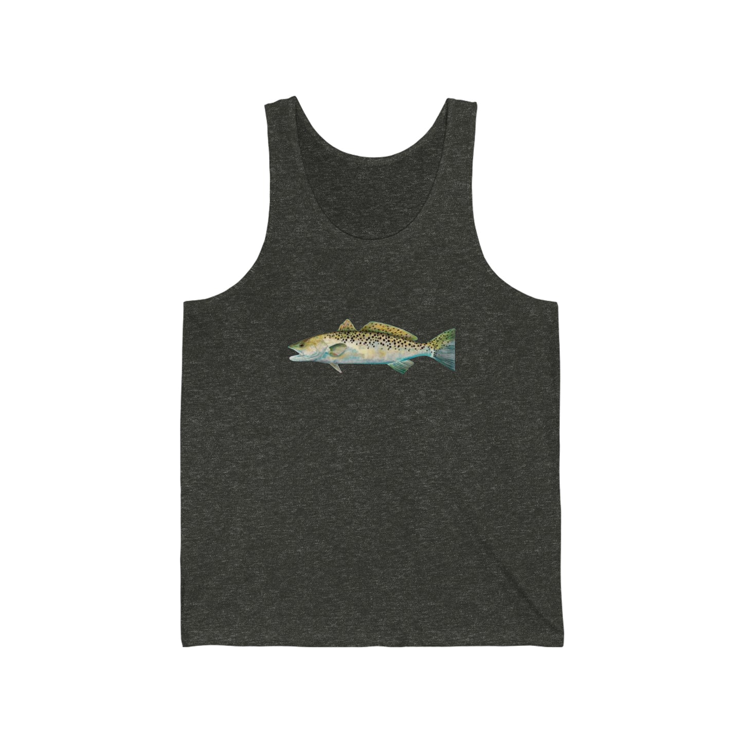 Unisex Speckled Trout Jersey Tank