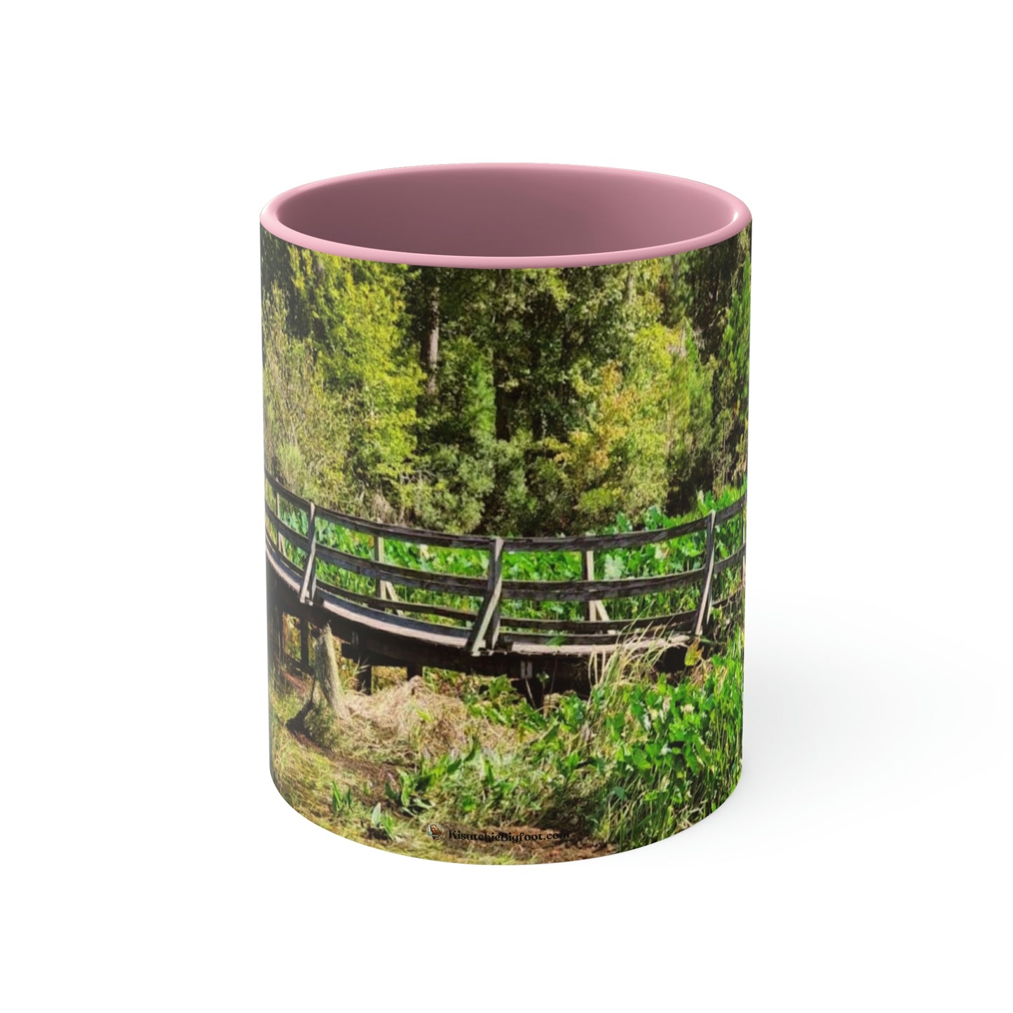 Hiking Bridge near Kincaid Lake Coffee Mug