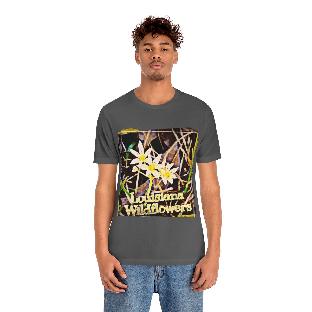 Louisiana Wildflowers Jersey Tee