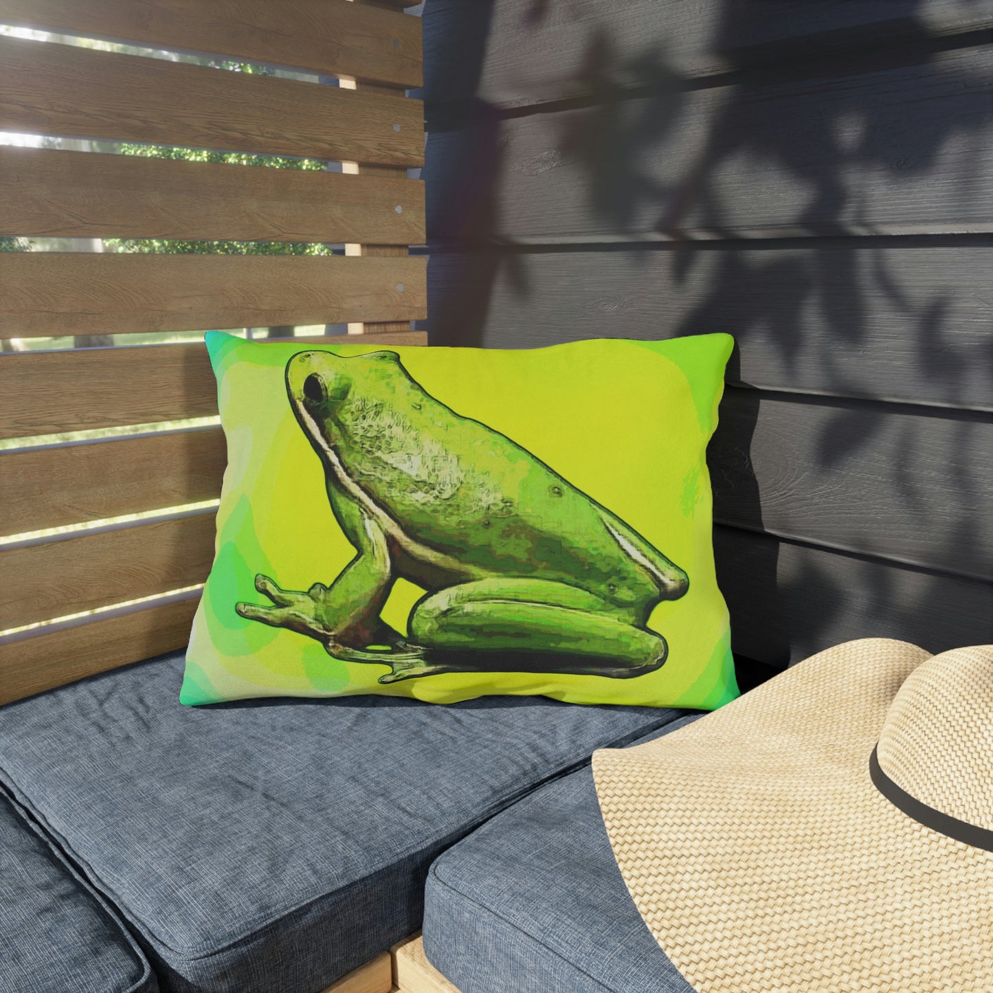 TreeFrog Outdoor Pillow