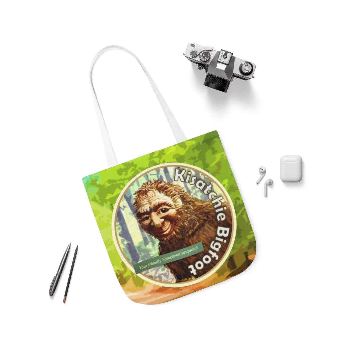 Canvas Kisatchie Bigfoot Tote Bag