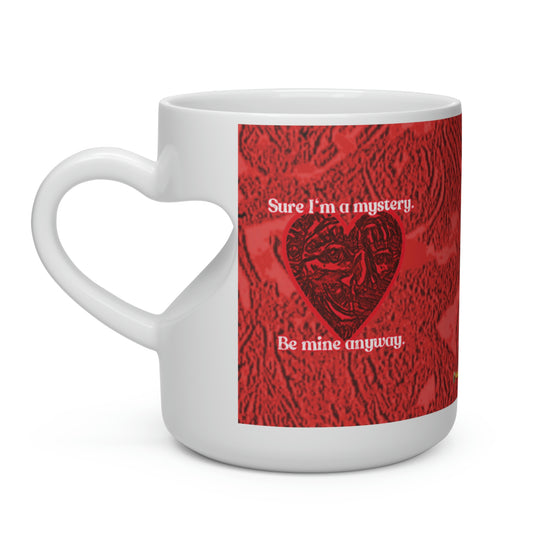 Bigfoot's Val Day Heart Shape Mug