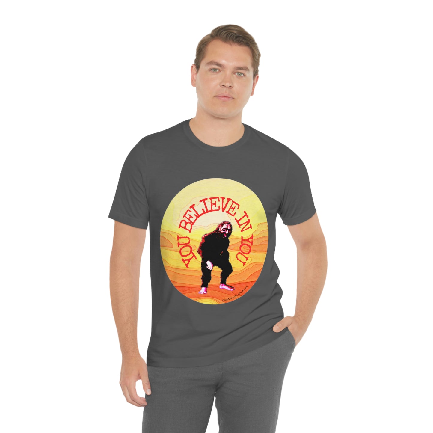 Bigfoot's Believe in You Unisex Jersey Tee