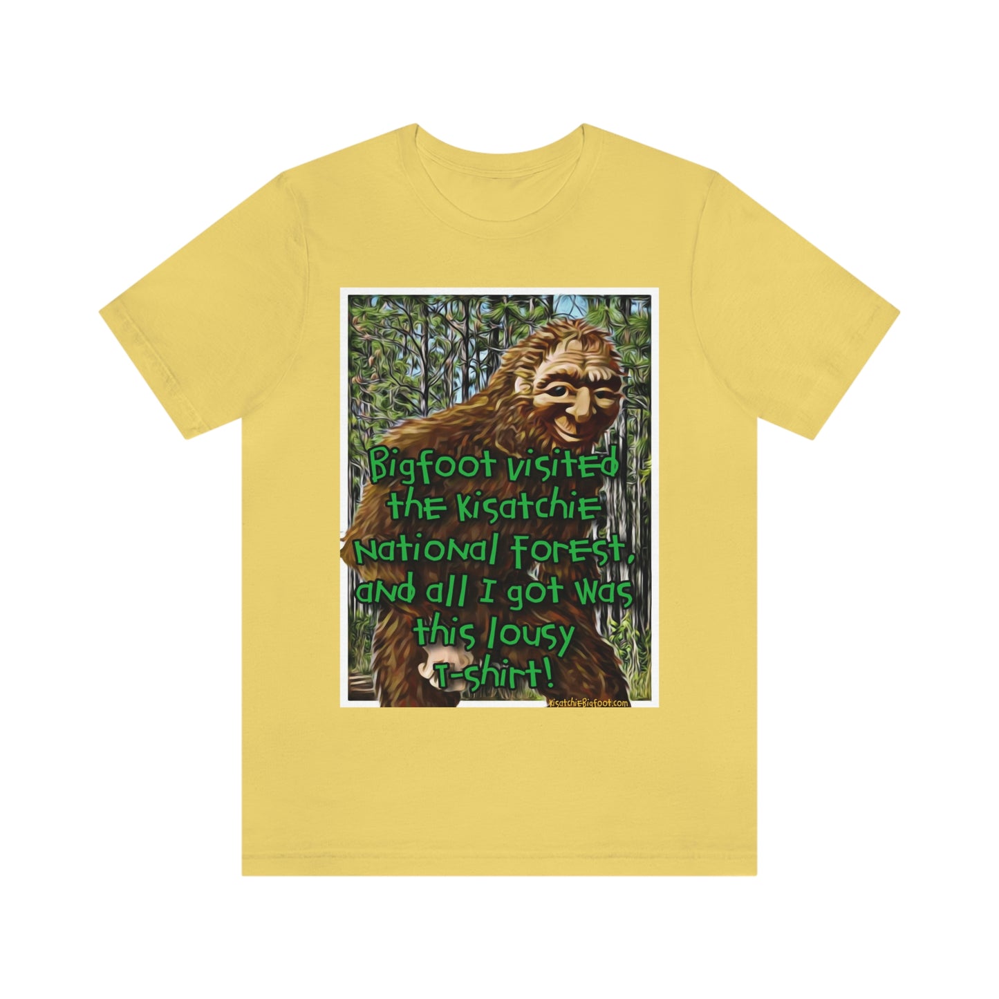 Unisex Kisatchie Bigfoot Jersey Tee