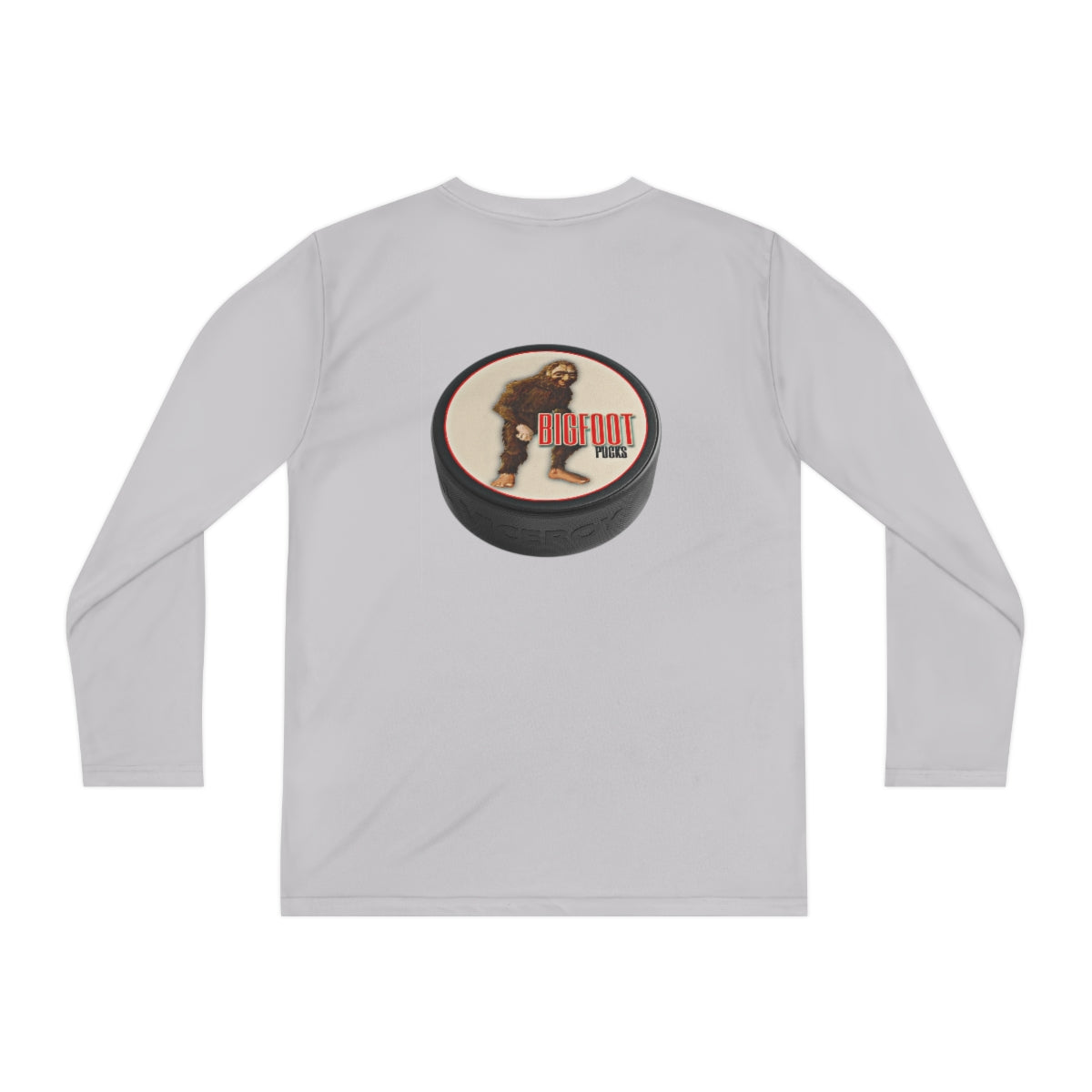 Youth Long Sleeve Bigfoot Pucks Tee