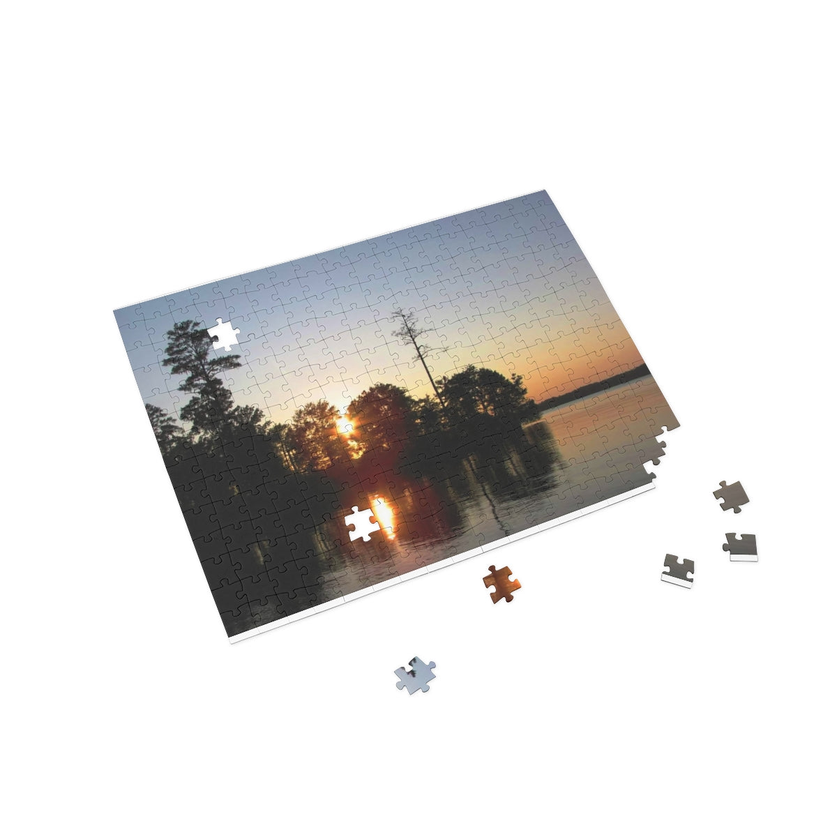 Kincaid Lake Sunset Puzzle (4 Sizes)