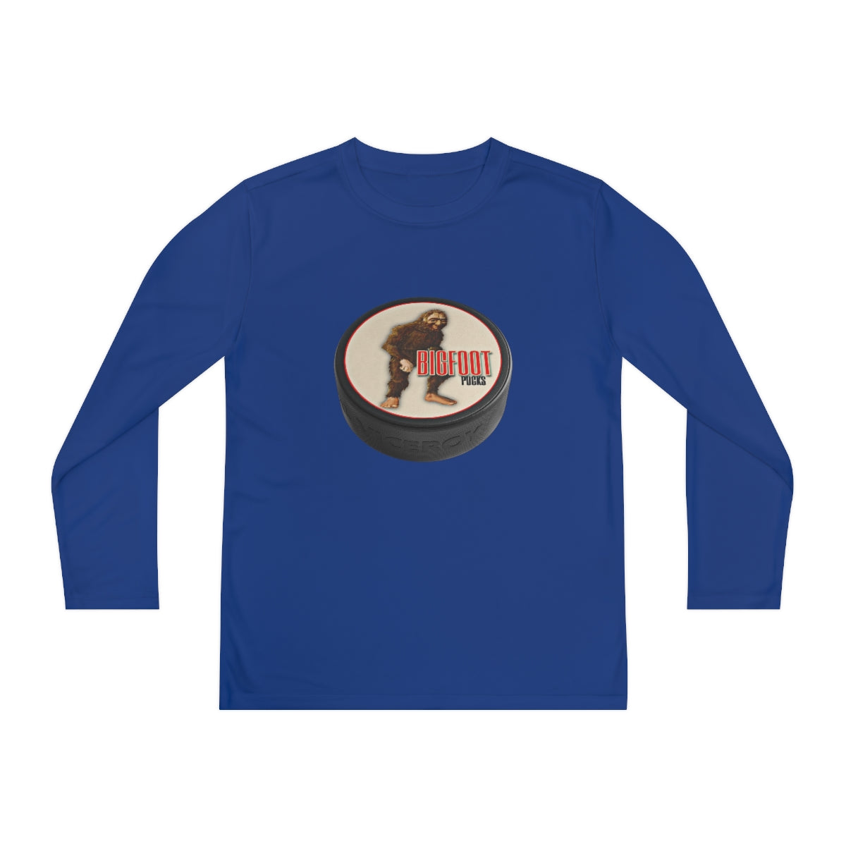 Youth Long Sleeve Bigfoot Pucks Tee