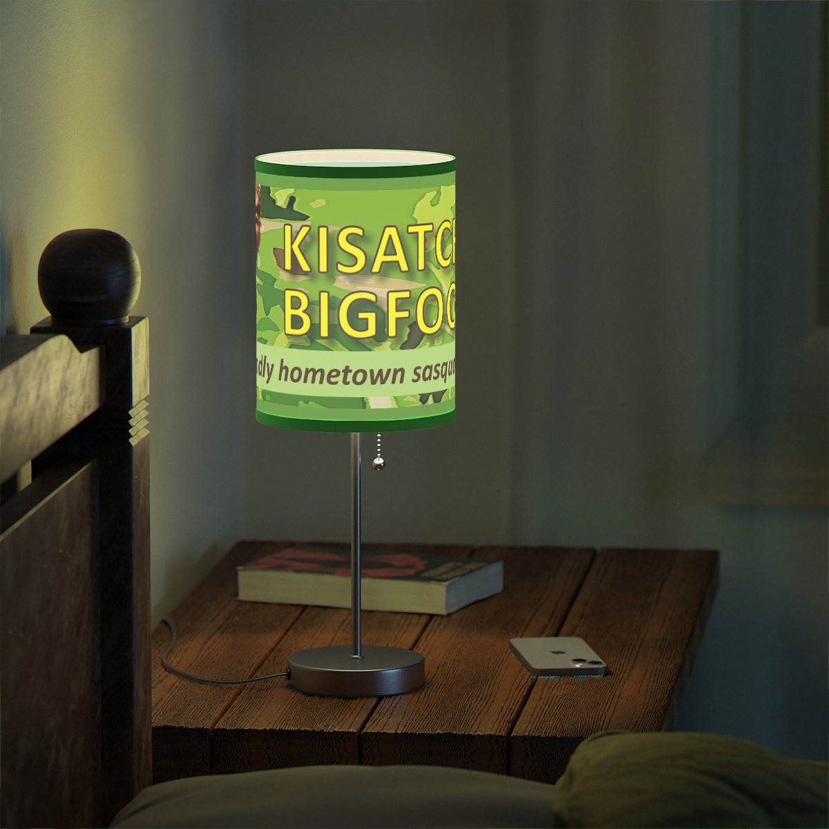 Kisatchie Bigfoot Lamp on a Stand