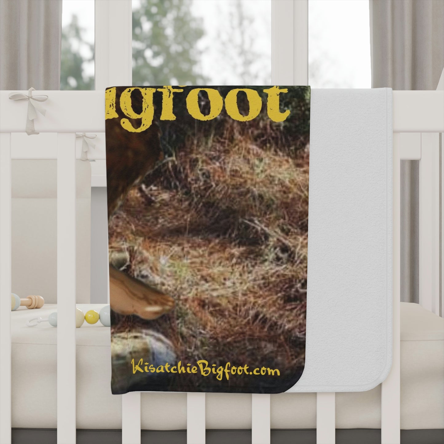 Kisatchie Bigfoot Toddler Blanket