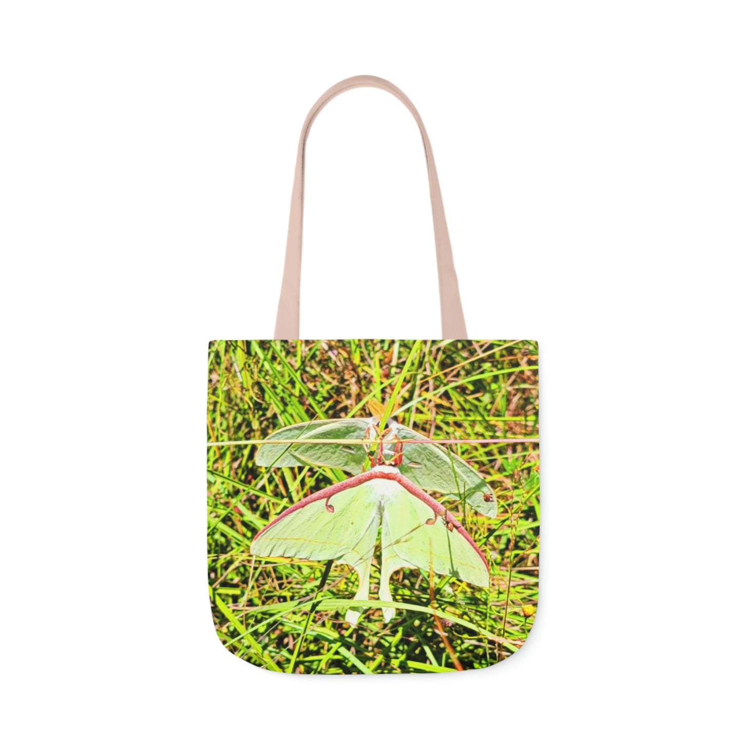 Luna Moths Polyester Canvas Tote Bag