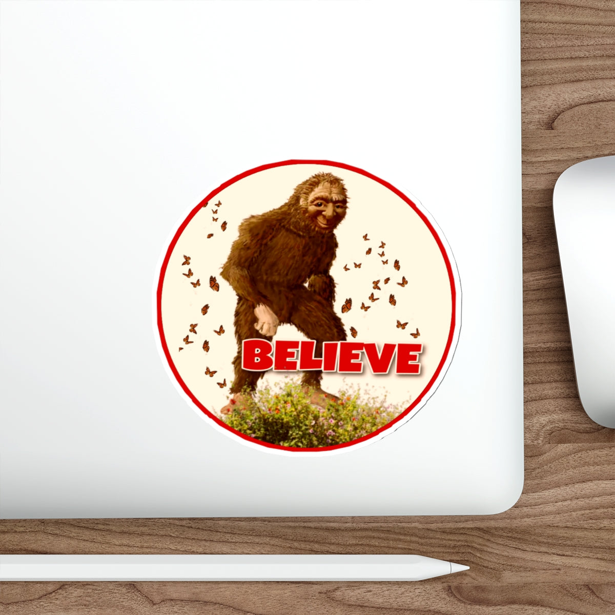 Die-Cut Bigfoot Stickers